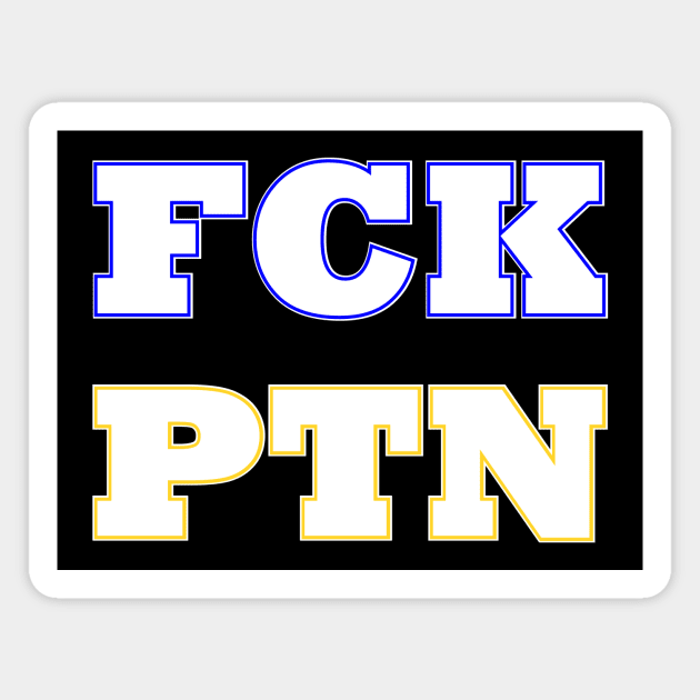 FCK PTN Magnet by Slap Cat Designs